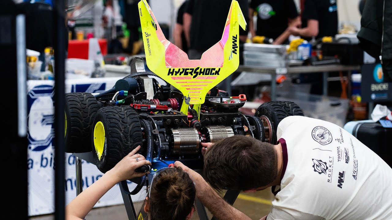 BattleBots Team Hypershock 3D Printed Combat Robots YouTube