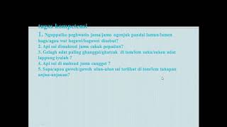 Uji Kompetensi Bab 6 Cakak Pepadun