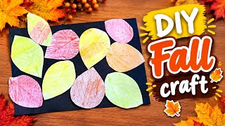 DIY Fall Leaves 🍂 | Easy & Beautiful Fall Craft for Everyone