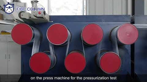 FIBC(BULK BAG/BIG BAG)  PRESS AND DROP TEST