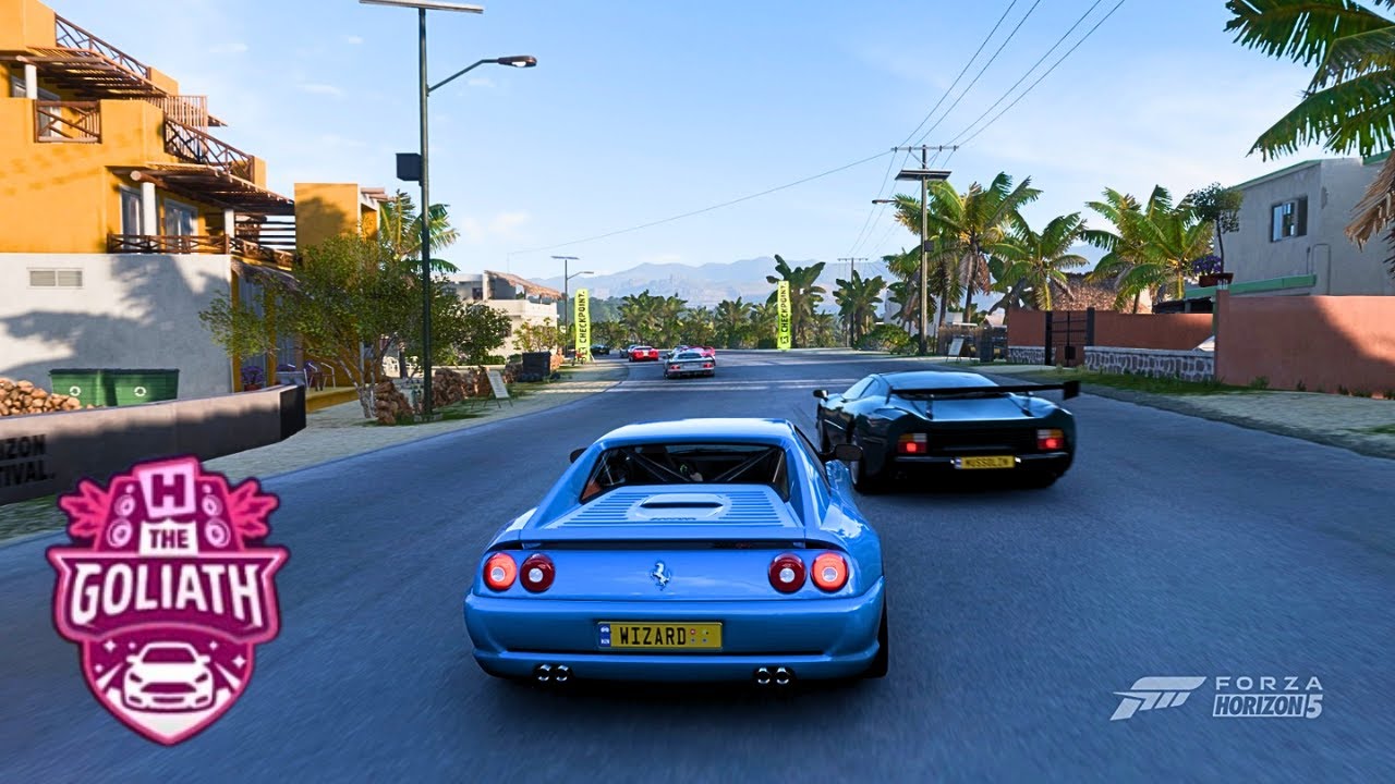 BEST CLASSIC FERRARI in Forza Horizon 5 The Goliath Longest Race 