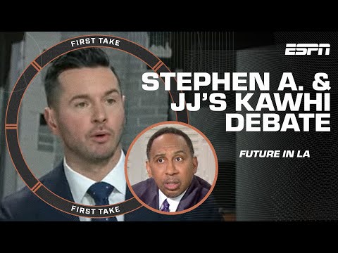 Get your money & walk away! - Stephen A. & JJ Redick face off about Kawhi's reliability | First Take