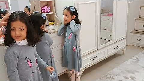 روتين صباحي لطيف مع بنوتاتي 🎀🥰 كيف بنظم  وقتي مع تؤامي الثلاثي🤕😥🥴🥱