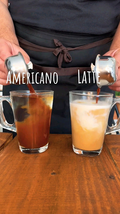 Americano or Latte ?