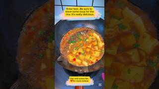Fish with Tofu recipe|Chinese Fish Tofu recipes🔥 #cooking #viralvideo #shortvideo   #tofurecipes