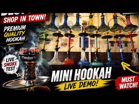 😱 India’s Best Hookah Shop? 🔥 Forever Hookah Collection + LIVE Smoke Test! 