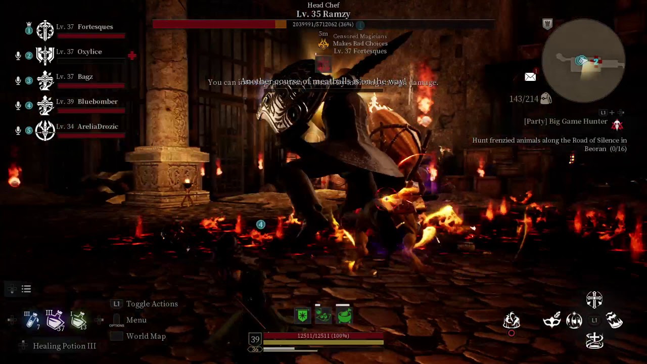 Abyssal Infernal Kitchen Boss #3 Ramsey