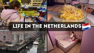 Days in my life in the Netherlands | Grocery shopping with prices | Cooking for family of 3