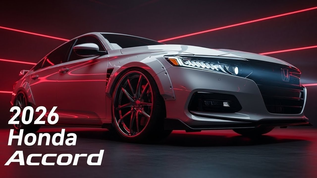 2026 HONDA ACCORD SHOCKS EVERYONE! 🔥 Luxury, Power & Tech Like NEVER Before