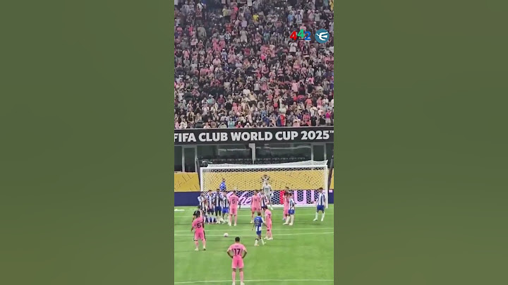 De otro planeta: Lionel Messi selló el 2 a 1 para Inter Miami con un golazo de tiro libre