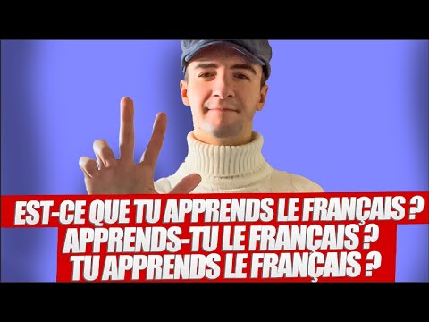 The 3 Ways To Ask (Closed) Questions in French 🤔