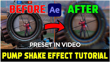 How to Screen Pump Effect in After Effects | Pump Shakes Tutorial | XP KING YT