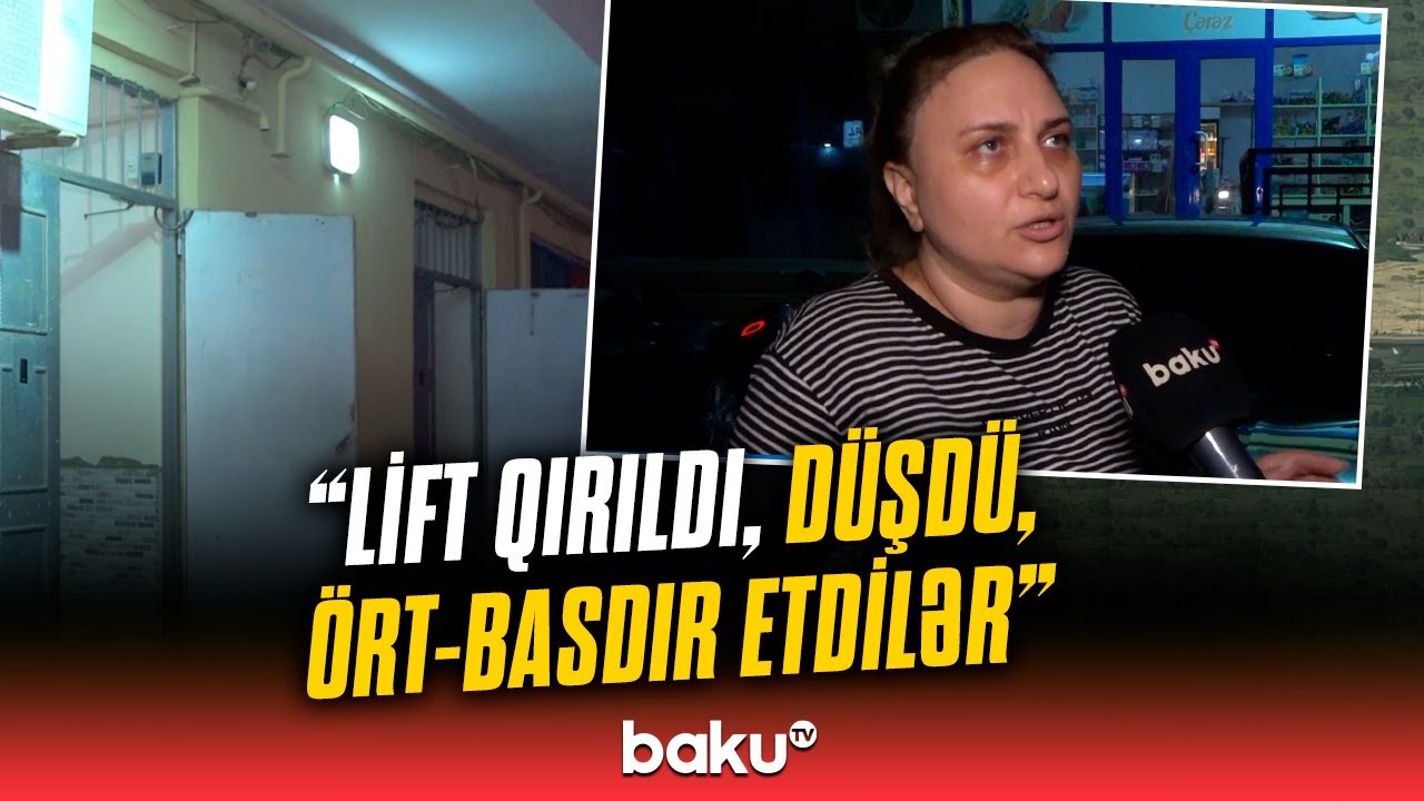 Bakıda eyni yaşayış kompleksində ikinci dəfə lift qırıldı | Sakinlər etiraz edir
