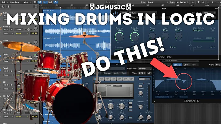Beginners Guide To Mixing Drums In Logic Pro X