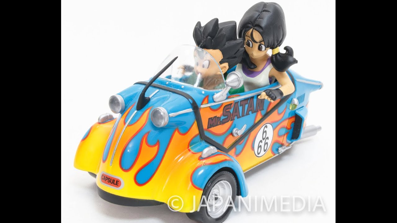 【未使用完品】DRAGON BALL Z　FIGURE&CAR Dragon Ball Z Gohan & Videl Ver. Figure & Car Banpresto JAPAN
