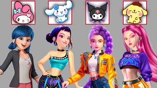 Epic Glow Up Animated Movie Universe Fashion Transformation  Rumi Mira Ladybug  Zoey