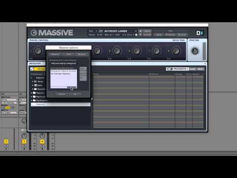 Massive in Depth #19 - Loading Presets