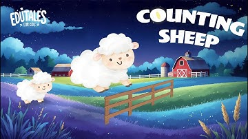 1-HOUR Baby Sleep Music 🐑 Counting Sheep Lullaby to Fall Asleep Fast