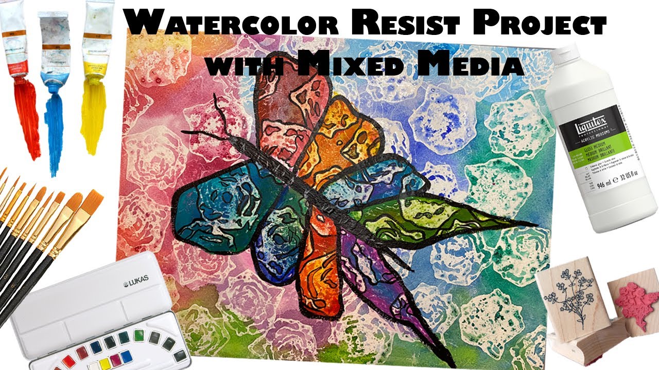 HOW TO PROTECT WATERCOLOR PAINTINGS WITHOUT GLASS - Dorland's Wax Medium &  Liquitex Gloss Varnish 