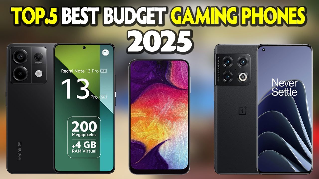 Top 5 Best Budget Gaming Phones 2025 📱 Best of the Best Gaming Phone ...