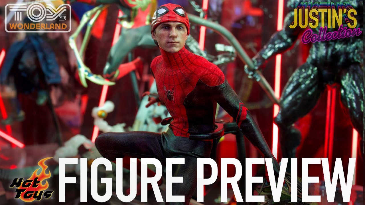 Hot Toys Spider-Man: No Way Home - Spider-Man (New Red and Blue Suit) 1:6  Scale Collectible Figure (Deluxe Version) - Toys Wonderland