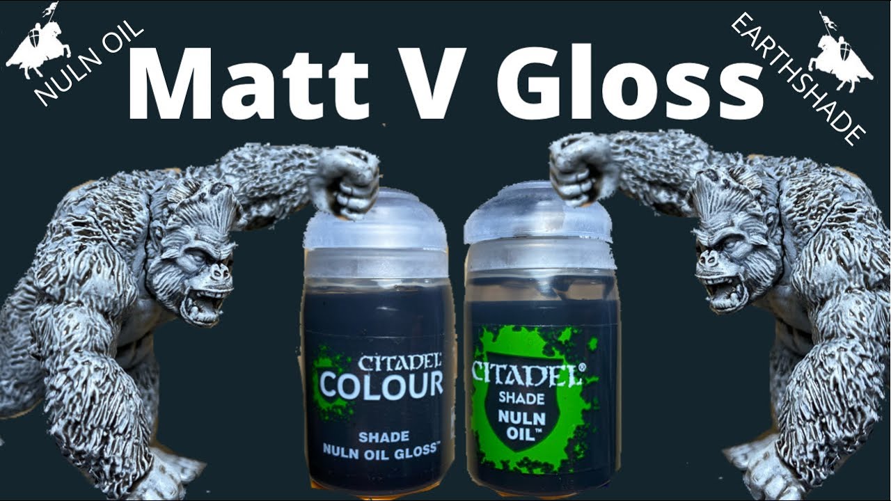 Comparing New Nuln Oil & Agrax Shades Side By Side Pictures 