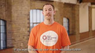 Muscle strengthening exercise for your bones - Stage 2