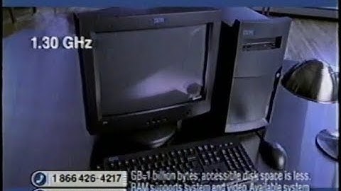 IBM NetVista A60 & A20 2001 Commercial