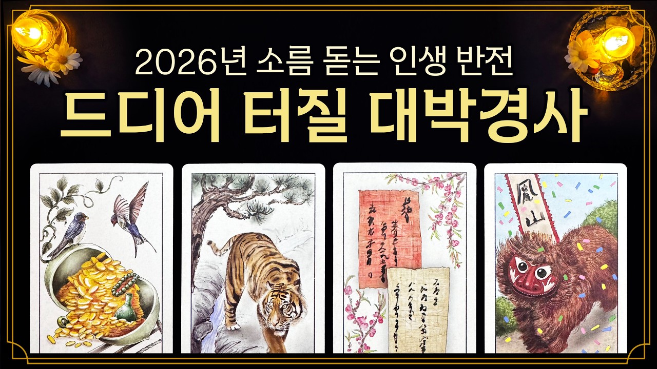 [타로]😱소름주의💰 미친듯이 잘 풀립니다 | 2026년 인생 역전 대박경사 🧨