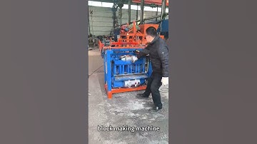 📦【4-35B Semi-Automatic Brick Machine】