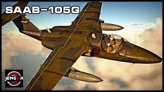 NO Gunpod-Missile COMBO! SAAB-105G - Sweden - War Thunder Review! Saab 105g In War Thunder A Basic Review
