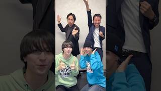 #チュートリアル 徳井義実さん、福田充徳さんと #まっすぐなままチャレンジ🎙️✨@tokuivideo ありがとうございました🕺⁡#OCTPATH #OCTPATH_まっすぐなまま
