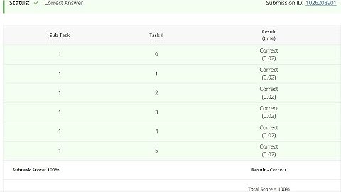 Mark All codechef solution python|java|c++