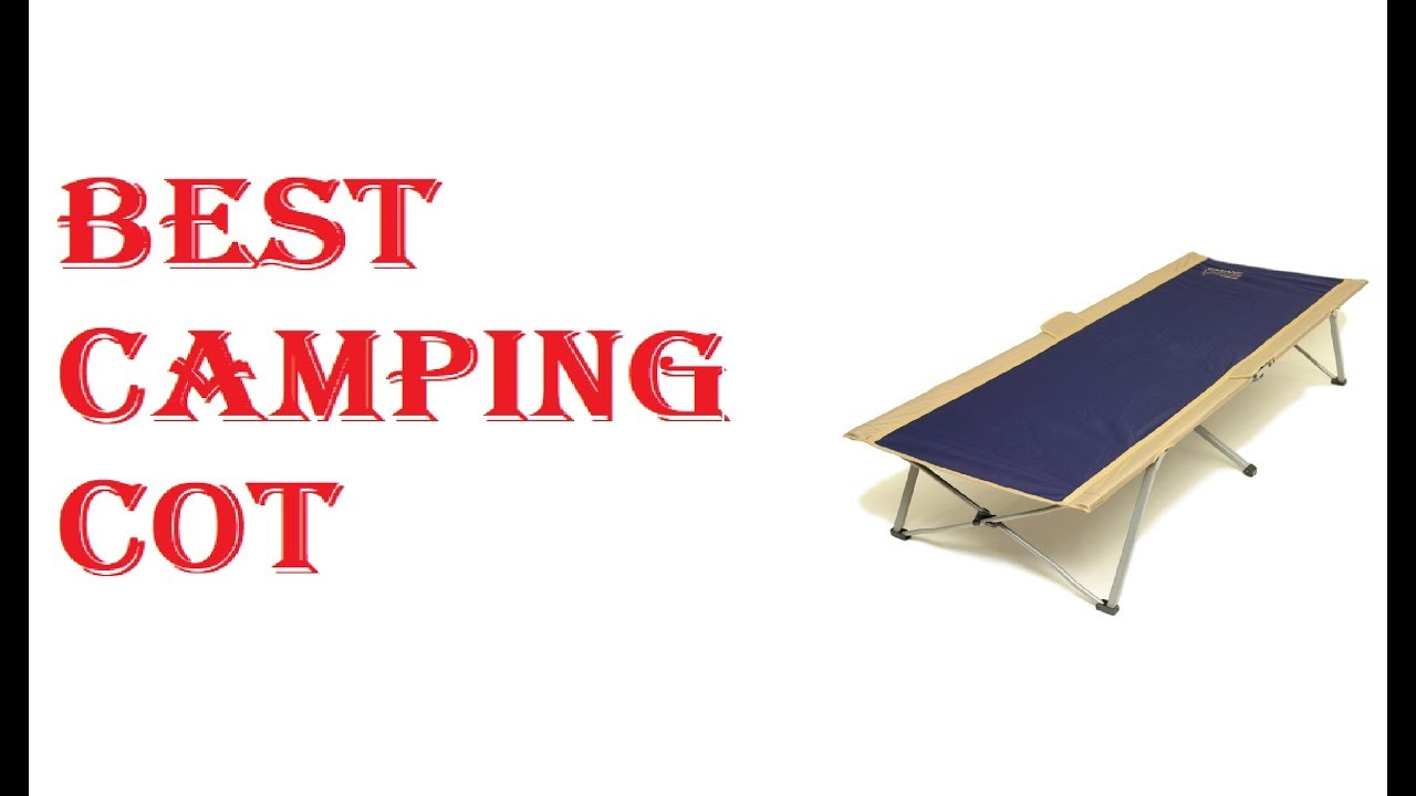 Best Camping Cot 2021 YouTube