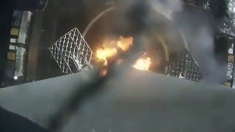 SpaceX Falcon 9 F9-0023 (CRS-8) onboard landing video