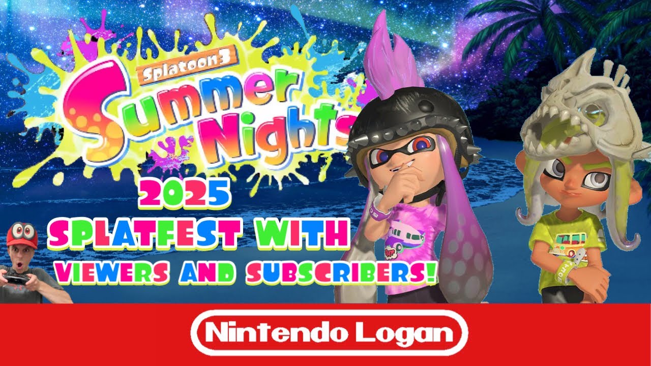 Splatoon 3 Summer Nights 2025 Splatfest Live with Viewers! - YouTube