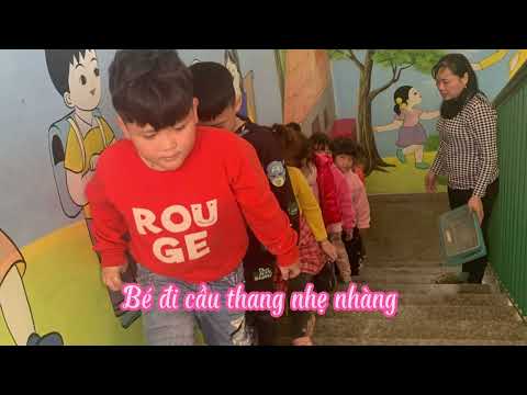 Cùng các bé yêu trường mầm non Lê Thiện xây dựng môi trường xanh - an toàn - thân thiện