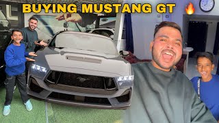 Buying My First SuperCar - Mustang Gt 🔥 Big Surprise 😳