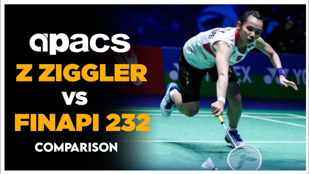 Apacs Z Ziggler VS Apacs Finapi 232 Badminton Racket comparison Which one is best for you ?