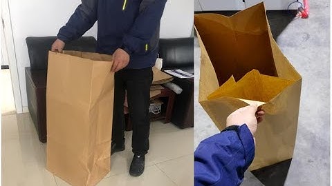 New Design Biggest Paper Bag Making Machine three layer paper + press system