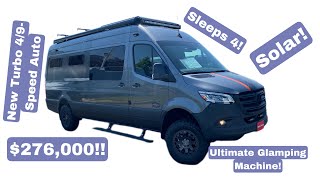 2023 "Outside Van Approach" Mercedes-Benz Sprinter 2500 AWD H.O. Diesel 2.0T POV Test Drive & Review