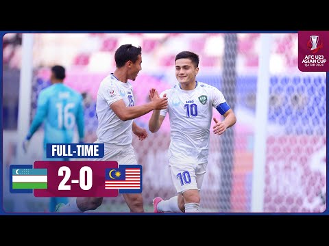 #AFCU23 | Group D : Uzbekistan 2 - 0 Malaysia