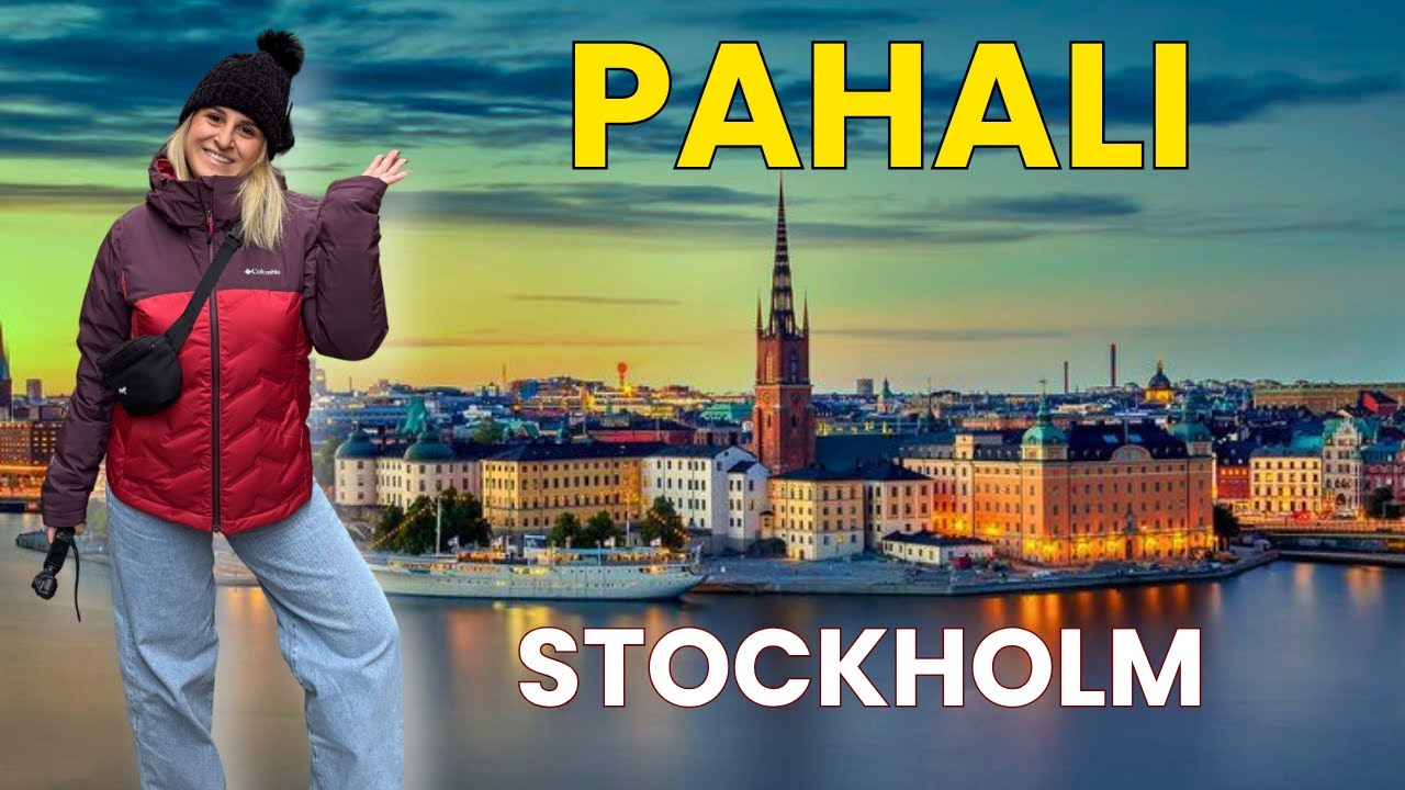 Stockholm ÇOK PAHALI DİYENLERE CEVAP! | Gerçekten PAHALI! İsveç Köftesi, Fika, Gamla Stan 🇸🇪