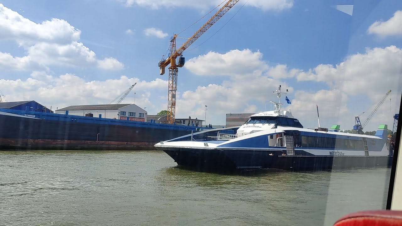 Waterbus Dordrecht - Rotterdam - YouTube