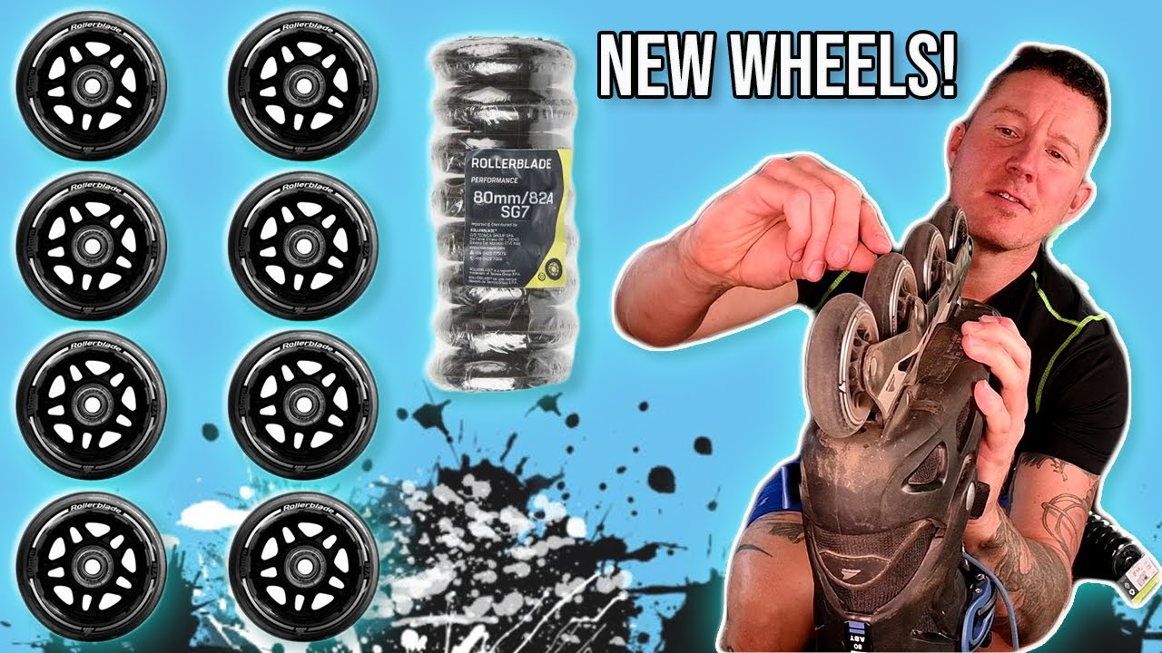 How to Change or Replace Inline Skate / Rollerblade Wheels YouTube