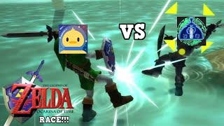 Who is the FASTEST Zelda player? Racing @100PercentZelda in Ocarina of Time!! PART 2