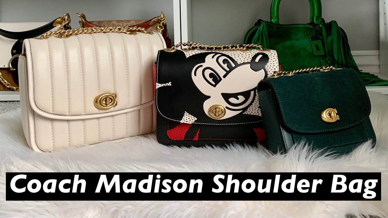 NEW! Coach Madison Shoulder Bag Review 