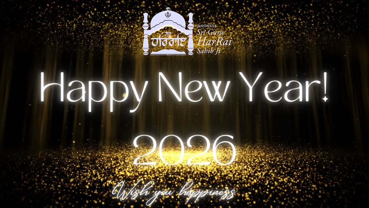 Live NEW YEAR - Gurdwara Guru Har Rai Sahib Ji West Bromwich