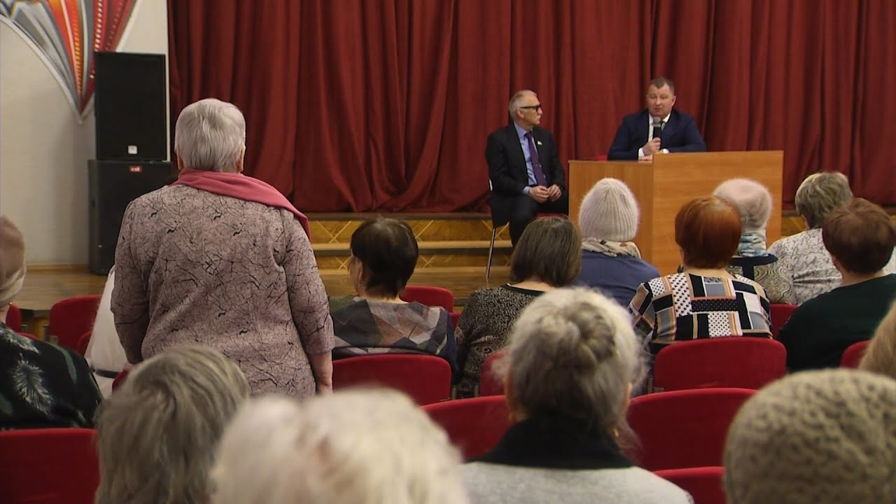 Разговор с ветеранами и трудовыми коллективами о развитии Серовского городского округа #серовтв