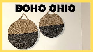 DIY - BOHO CHIC WALL DECOR The Look for Less Challenge